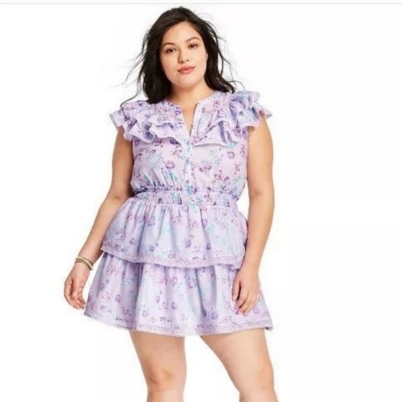 Loveshackfancy x Target NWTs Lou Floral Mini - Picture 3 of 8